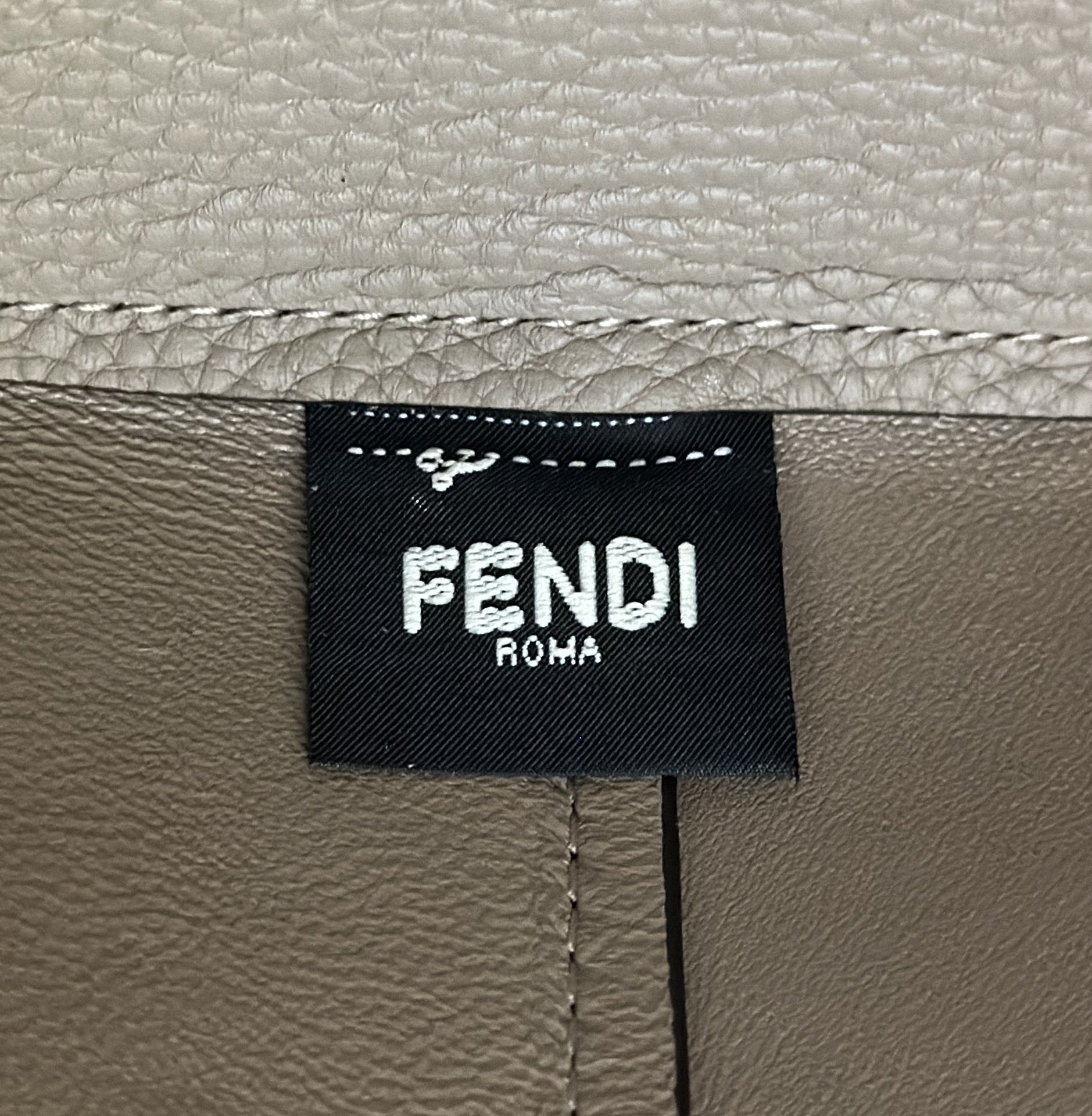 FENDI BY THE WAY SELLERIA LARGE 29 BAG IN CEDAR BROWN CALFSKIN