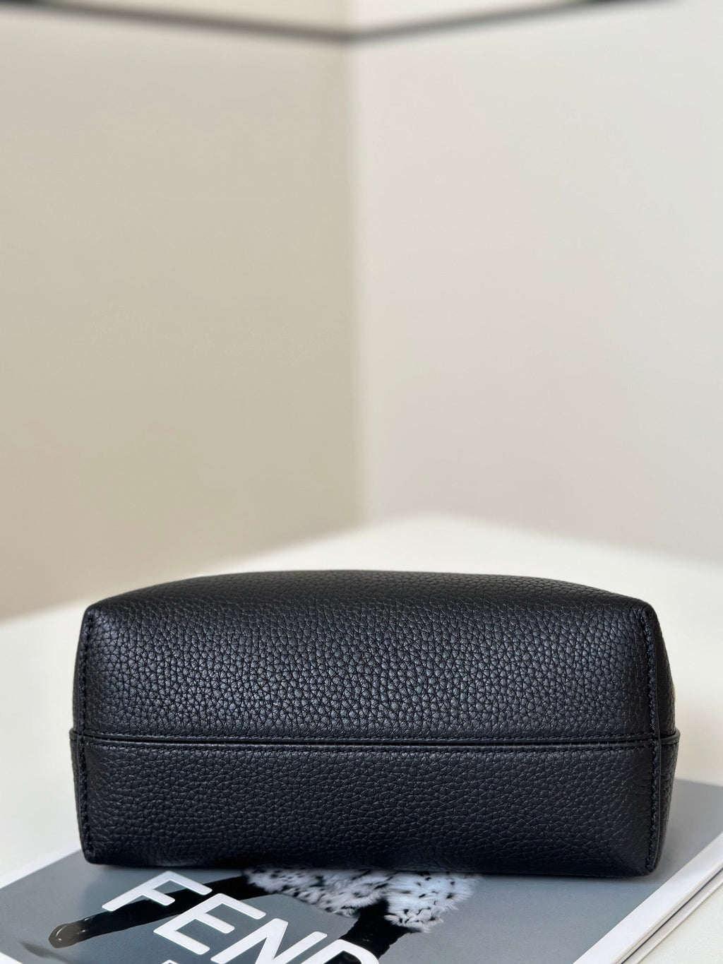 FENDI BY THE WAY SELLERIA SMALL 20 BAG IN BLACK CALFSKIN