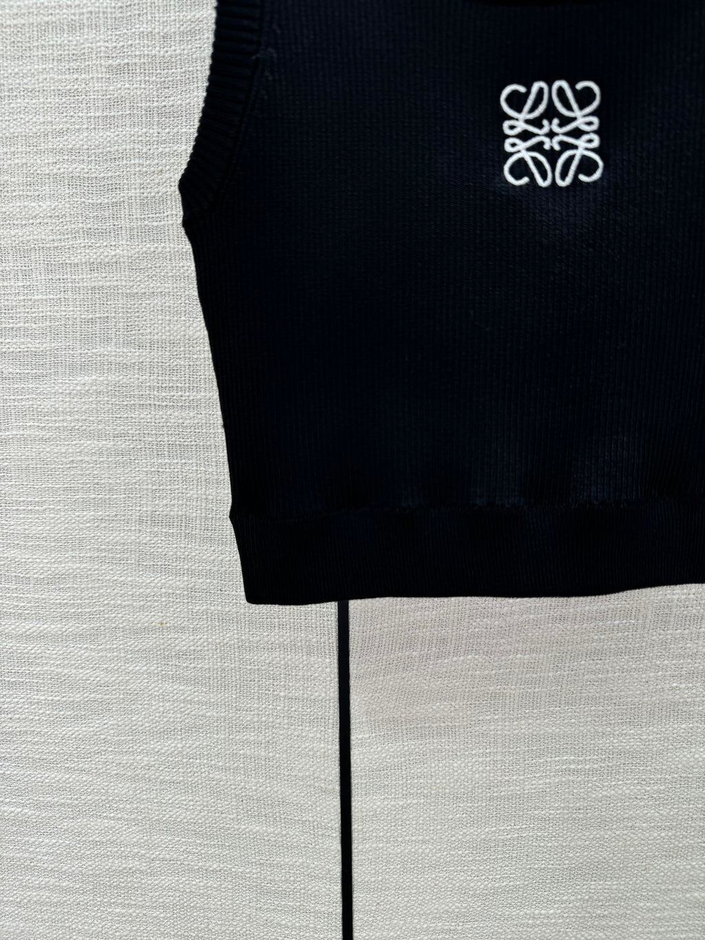 Loew Cropped Anagram Tank Top